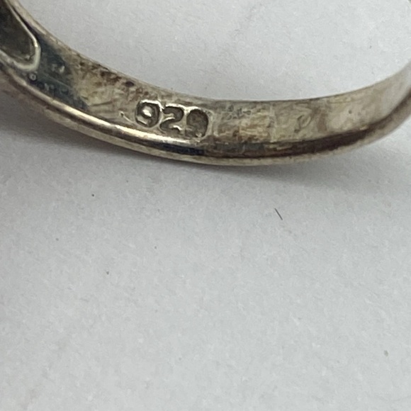 Silver vintage Ring with 925 Stamp - Picture 2 of 5
